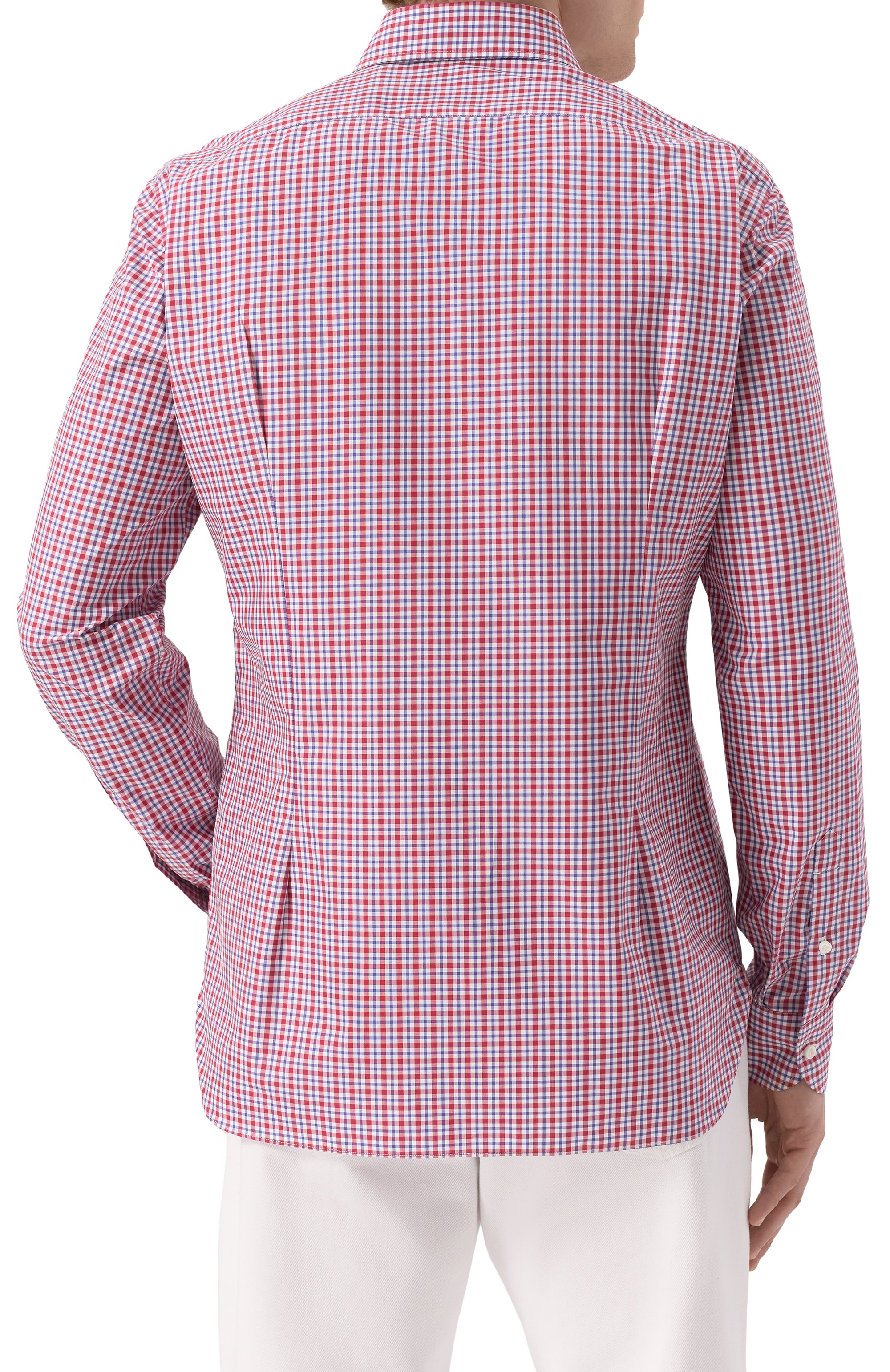 Хлопковая сорочка LUIGI BORRELLI, арт. SR3813, фото 4