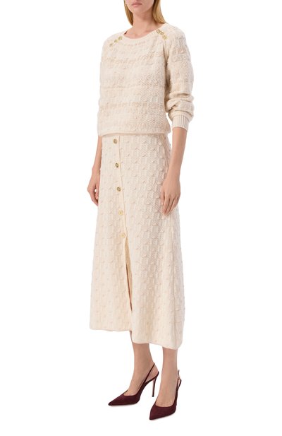 Замшевые туфли ribbon sling 95 GIANVITO ROSSI, арт. G95532.95RIC.XCKRYMK, фото 3