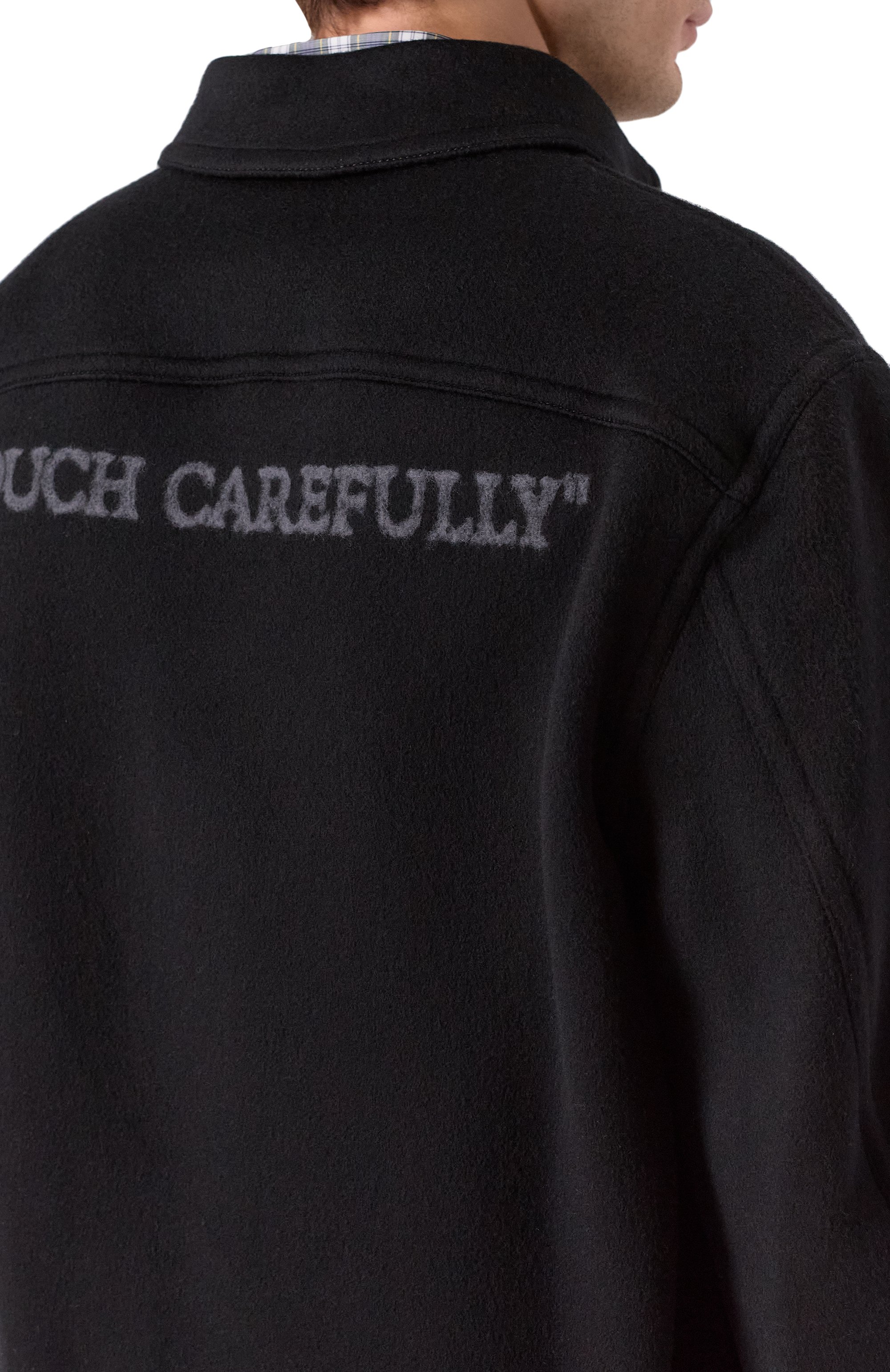 Кашемировая куртка-рубашка OFF-WHITE, арт. 0MES01CF25FAB001, фото 5