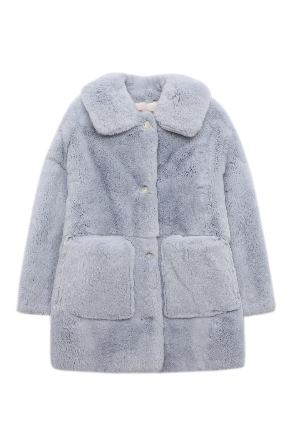 Шуба из меха кролика YVES SALOMON ENFANT, арт. 20WEM307XXREXX/8-10, фото 1