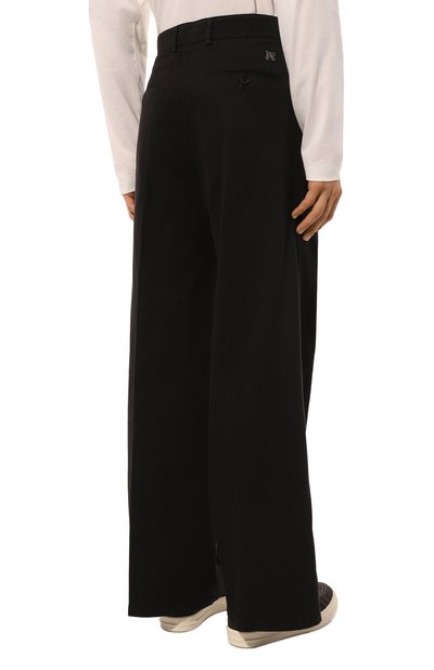 Хлопковые брюки PALM ANGELS, арт. PMCA166F24FAB001, фото 4