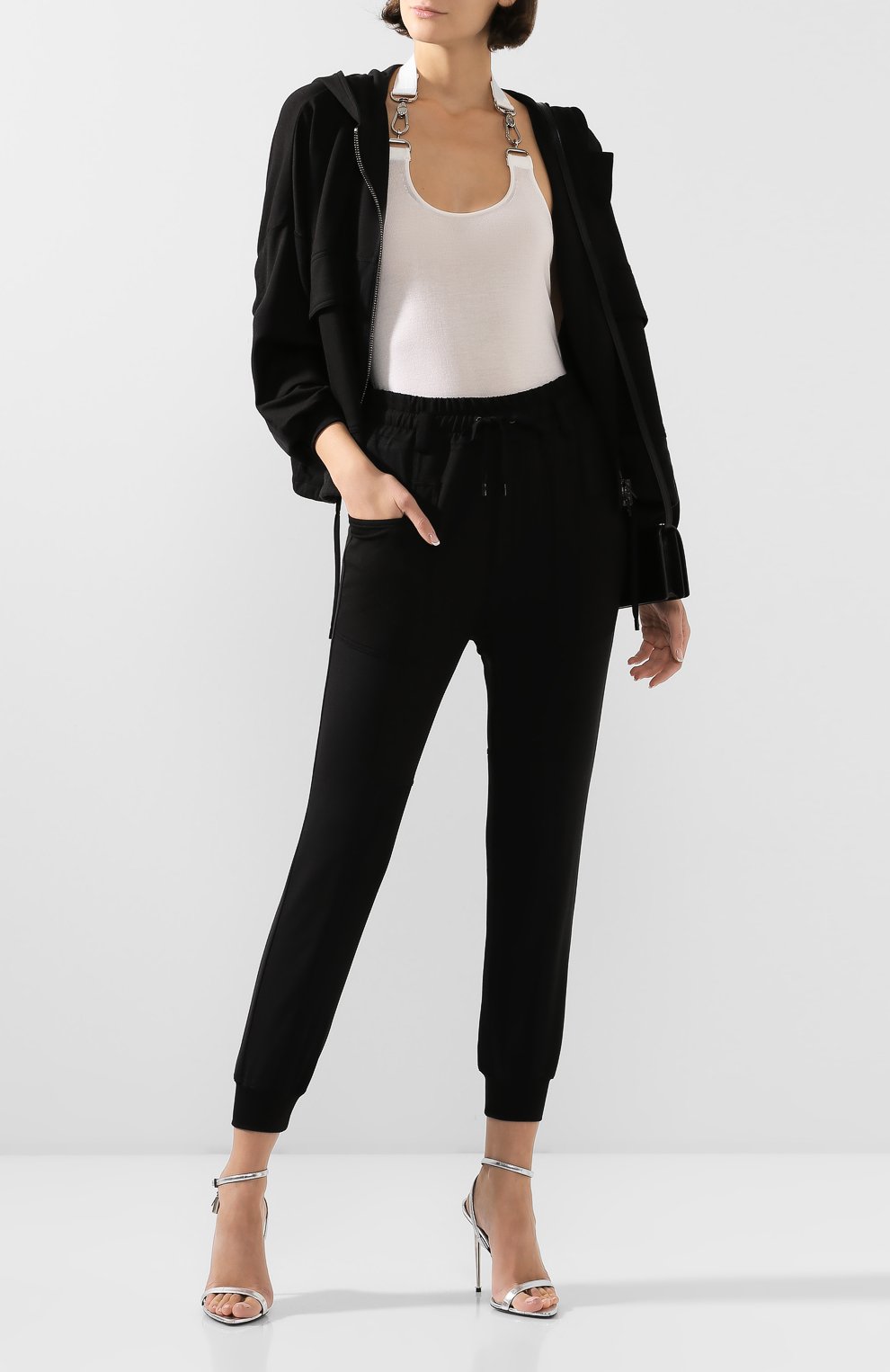 Шелковые джоггеры TOM FORD, арт. PAJ047-FAX468, фото 2