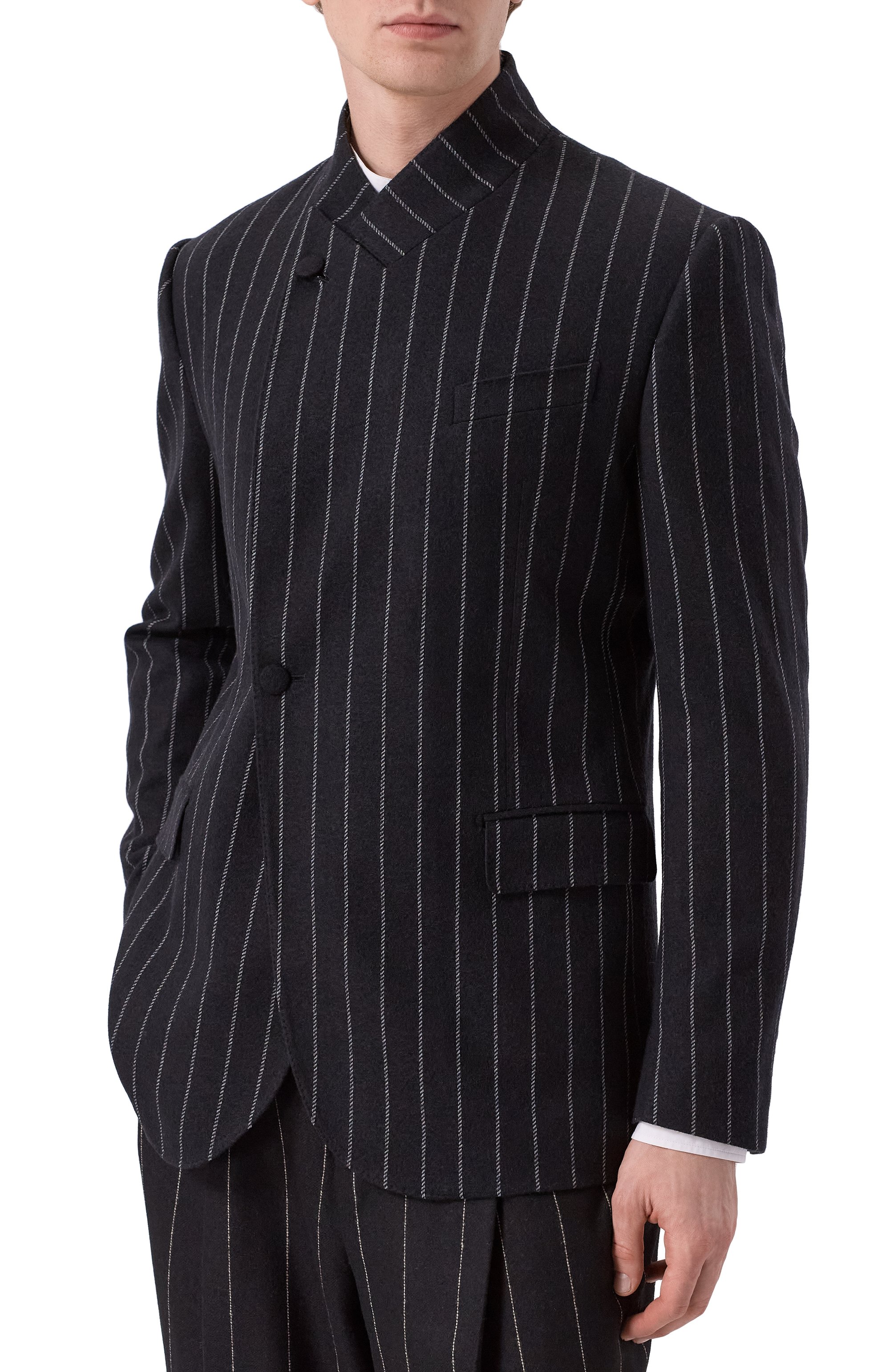 Шерстяной пиджак DOLCE & GABBANA, арт. G2V04T/FRMD4, фото 3