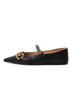 Кожаные балетки GUCCI, арт. 621161 1RH00, фото 1