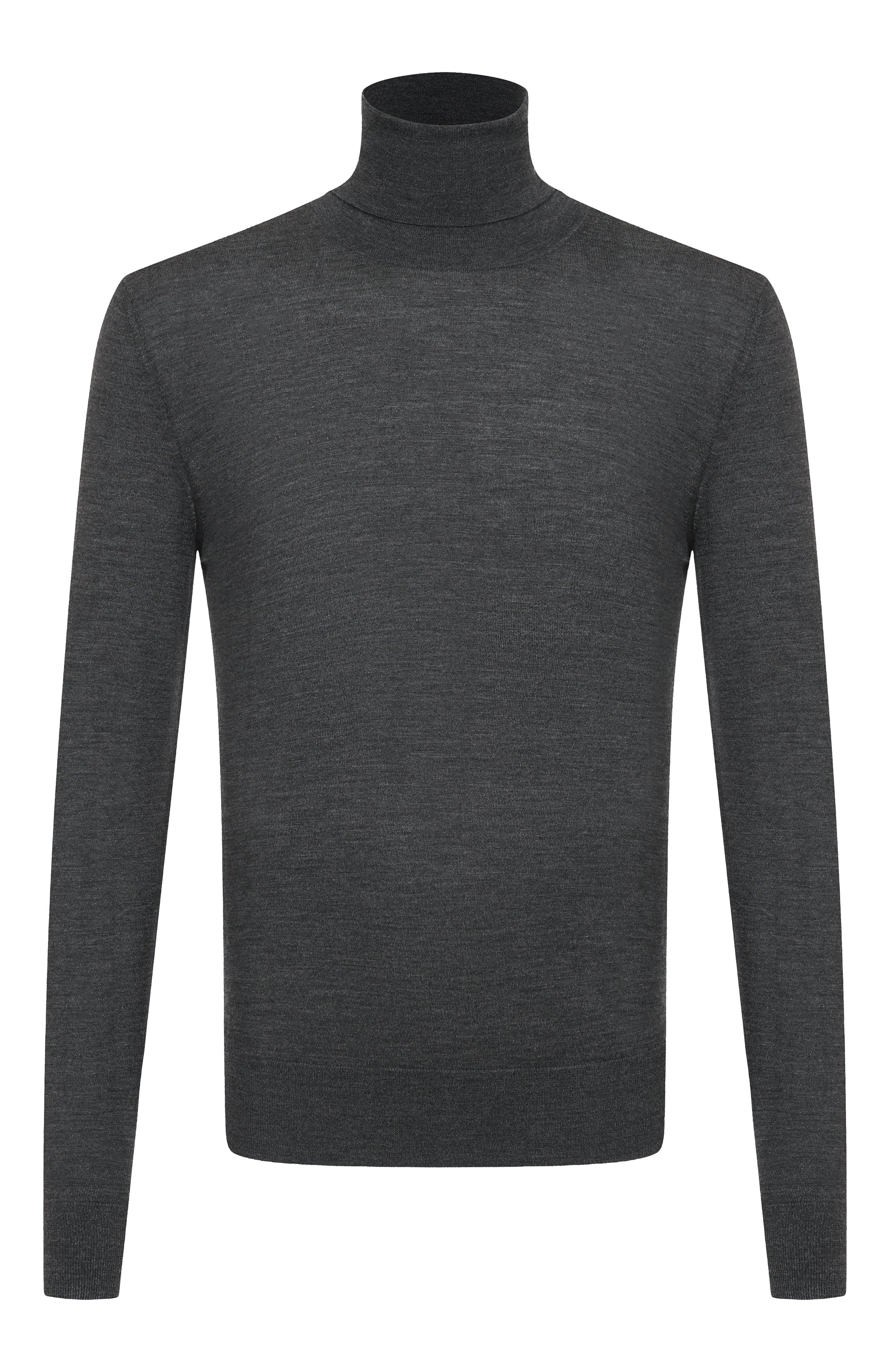 Шерстяная водолазка DOLCE & GABBANA темно-серого цвета по цене 89950 руб., арт. GXW05T/JCVZS, фото 1 Шерстяная водолазка DOLCE & GABBANA, арт. GXW05T/JCVZS, фото 1