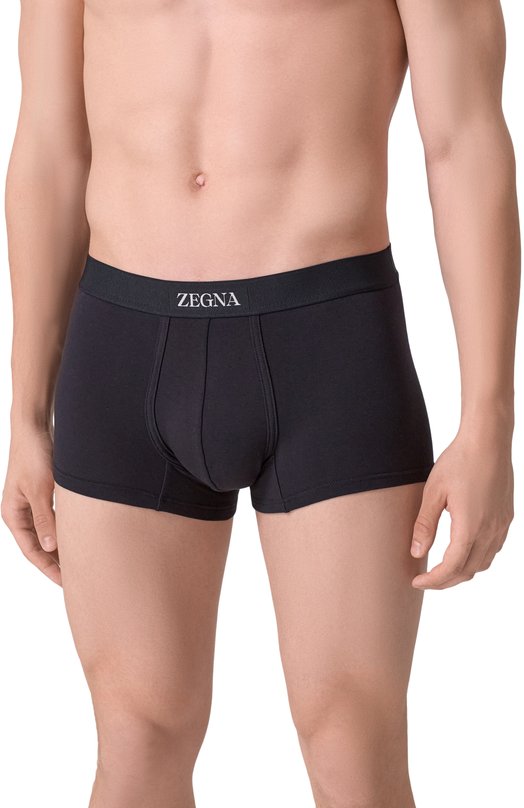 Хлопковые боксеры Zegna N3LC6/180 Синий  N3LC6/180 Фото 2