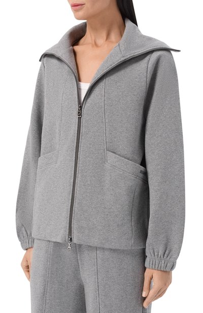 Хлопковая толстовка BOGNER серого цвета по цене 51600 руб., арт. 86112186, фото 3 Хлопковая толстовка BOGNER, арт. 86112186, фото 3
