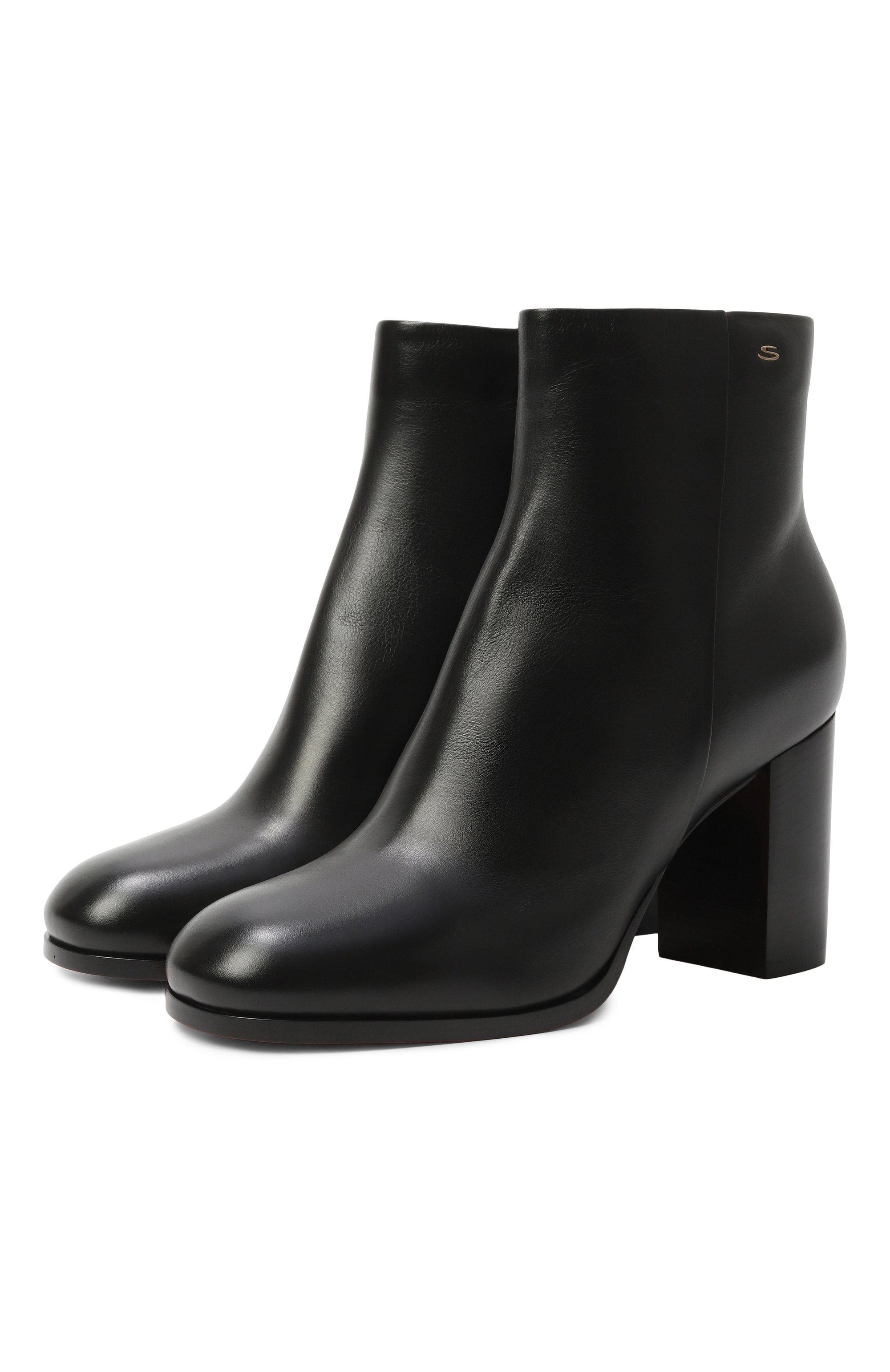 Кожаные ботильоны SANTONI, арт. WTNG71742HI3HDYL, фото 1