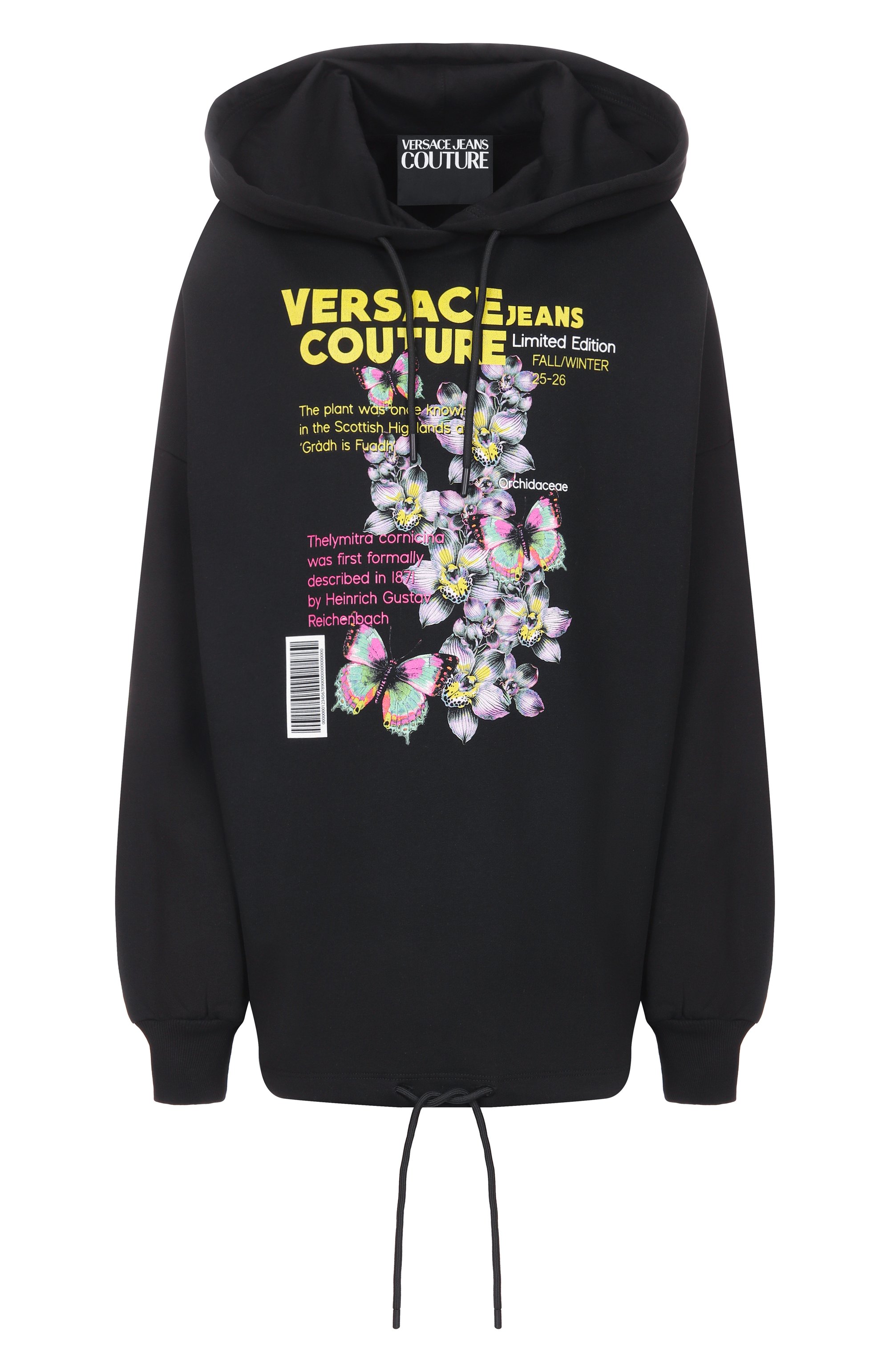 Хлопковое худи VERSACE JEANS COUTURE, арт. 79HAIB03/CFB00, фото 1