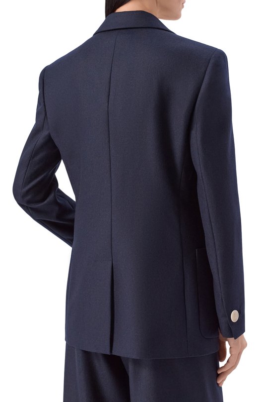 Кашемировый жакет Giorgio Armani GW002317/TE15278 Синий  GW002317/TE15278 Фото 4