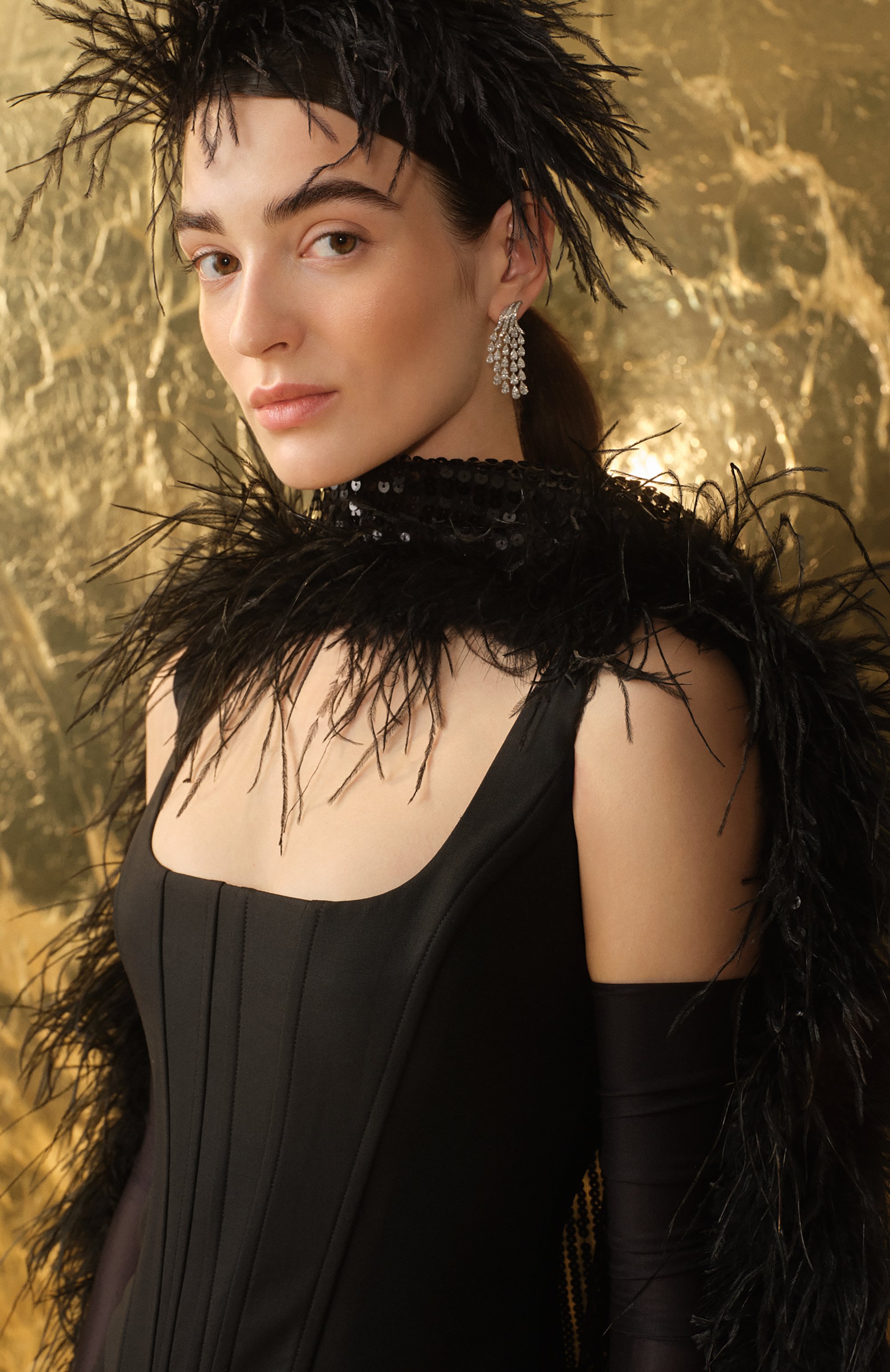 Шерстяной топ-корсет GIUSEPPE DI MORABITO, арт. 03PFT0196 03229, фото 6