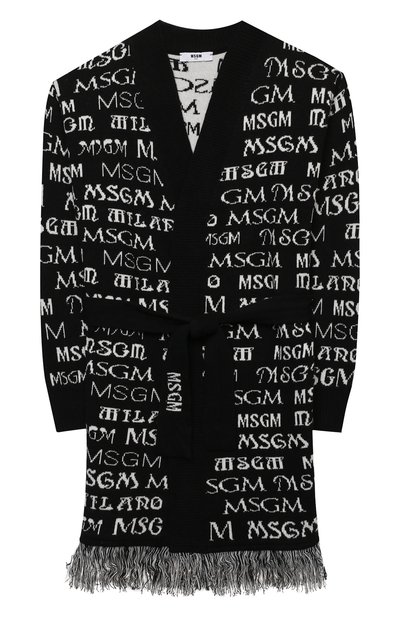 Кардиган с поясом MSGM KIDS, арт. MS027796, фото 1