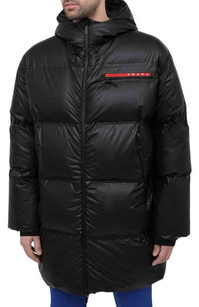 Пуховик PRADA черного цвета по цене 300000 руб., арт. SGB258-1T2Y-F0002-192, фото 3 Пуховик PRADA, арт. SGB258-1T2Y-F0002-192, фото 3