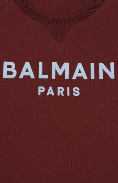 Хлопковая футболка BALMAIN, арт. BZ8I01, фото 3