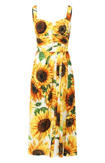 Женское шелковое платье DOLCE & GABBANA, арт. F6E6HT/FSAYW