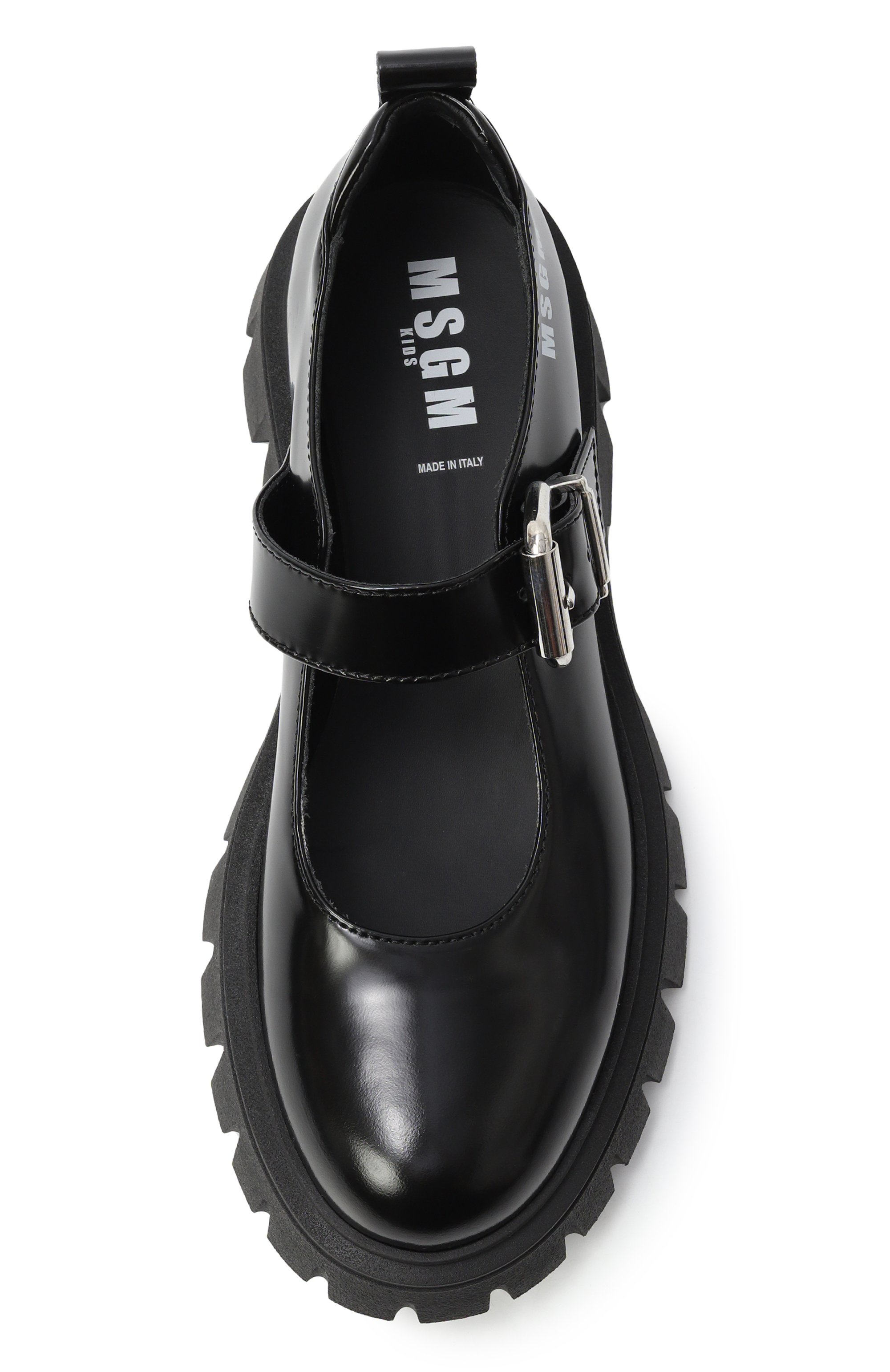 Кожаные туфли MSGM KIDS, арт. 81147/36-40, фото 4