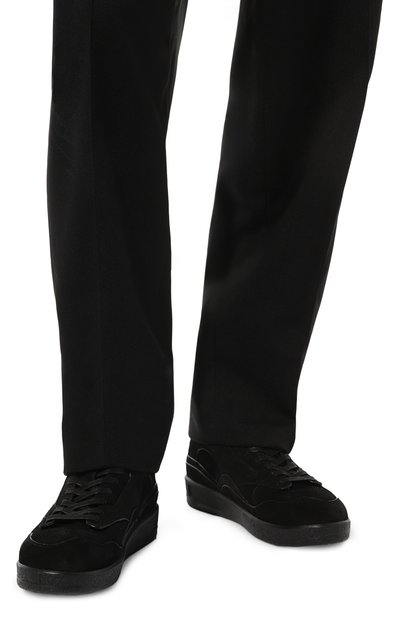 Замшевые кеды JIL SANDER, арт. J32WS0016/P4765, фото 3