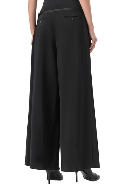 Брюки из вискозы ANDREA YA'AQOV черного цвета по цене 69150 руб., арт. 25WNEW39, фото 4 Брюки из вискозы ANDREA YA'AQOV, арт. 25WNEW39, фото 4