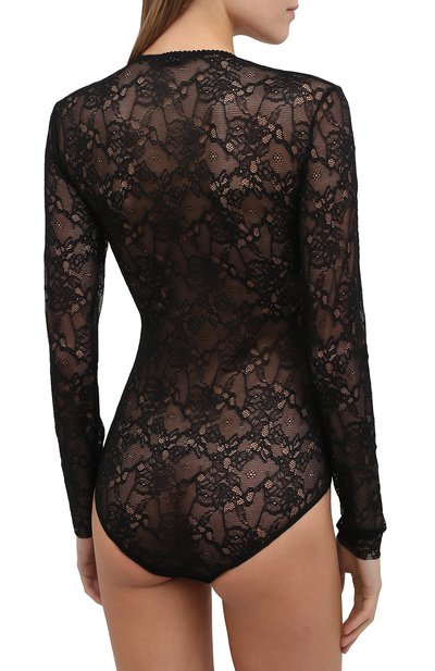 Боди DSQUARED2 черного цвета по цене 15600 руб., арт. D8F013150, фото 3 Боди DSQUARED2, арт. D8F013150, фото 3