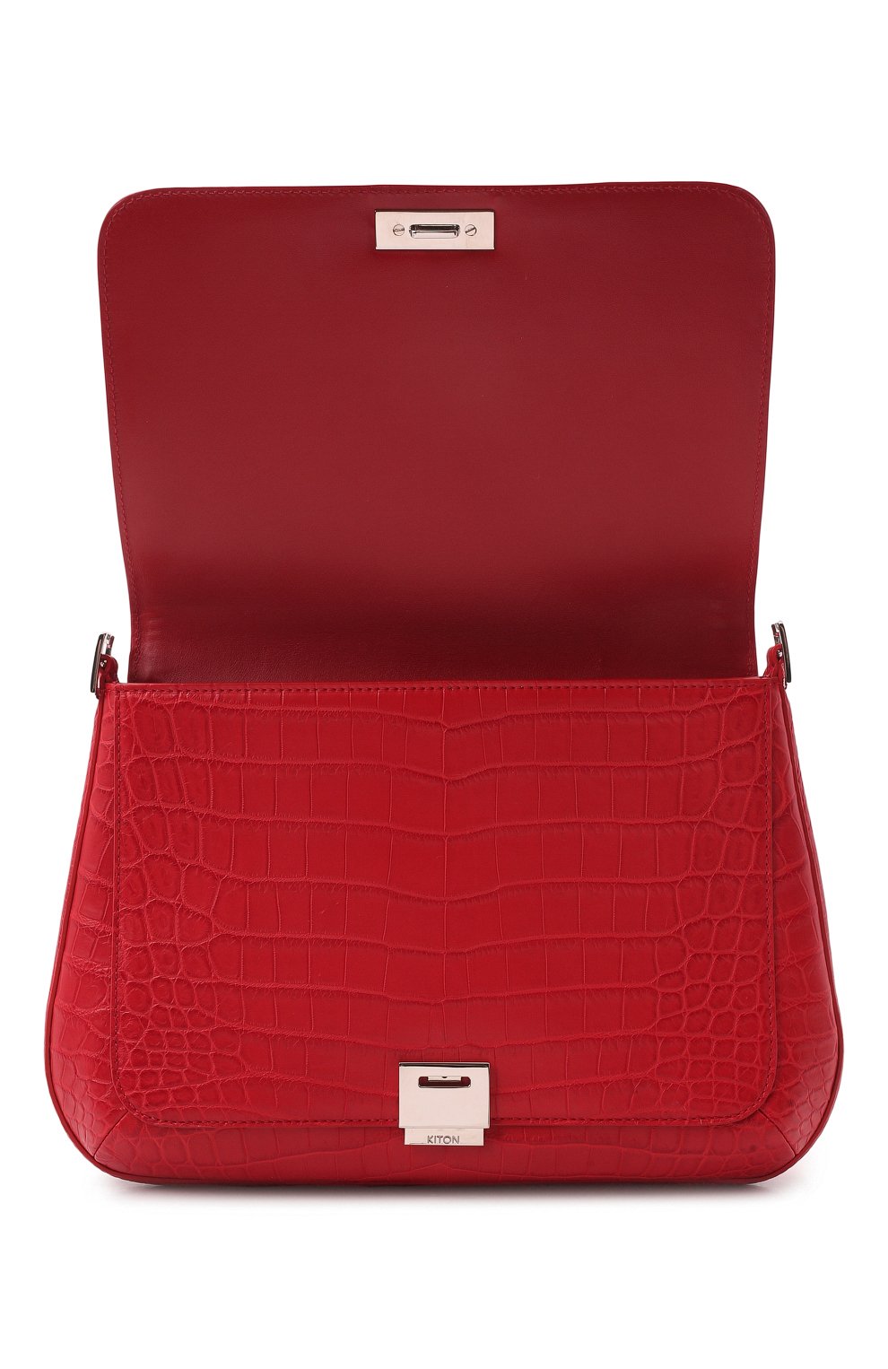 Сумка из кожи крокодила KITON, арт. DKIRAX0888A/CNIL, фото 5
