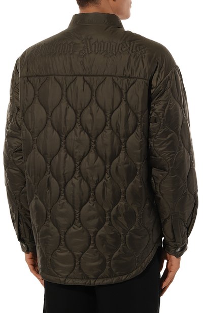 Утепленная куртка PALM ANGELS, арт. PMED054F24FAB001, фото 4