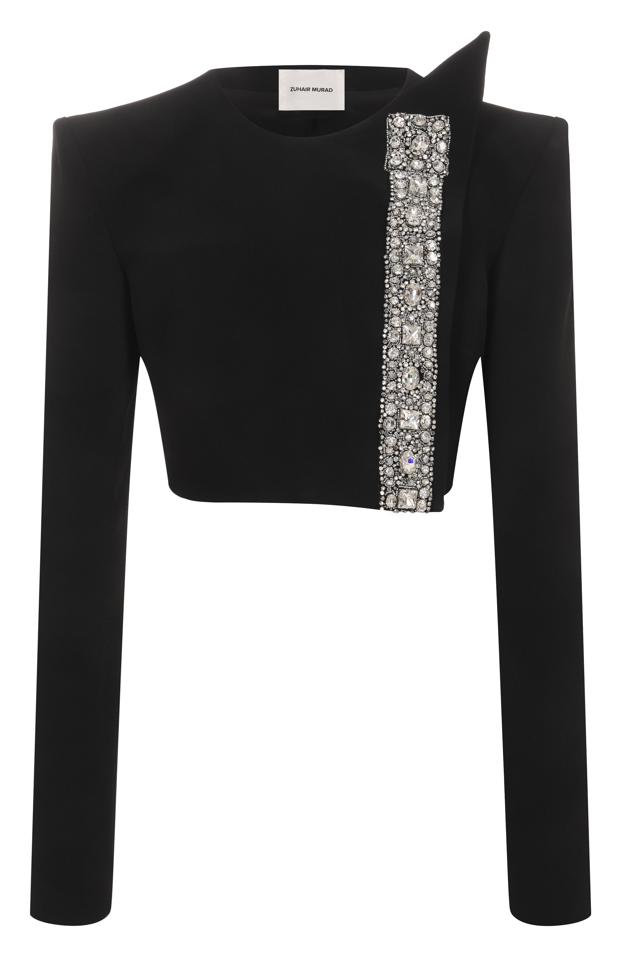 Жакет с отделкой стразами ZUHAIR MURAD, арт. RTP25054/CRCA016, фото 1