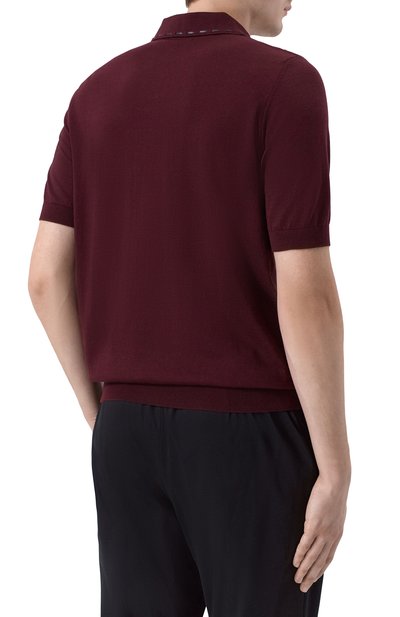 Поло из хлопка и шелка ZILLI, арт. KZP002M0144VRIS00, фото 4