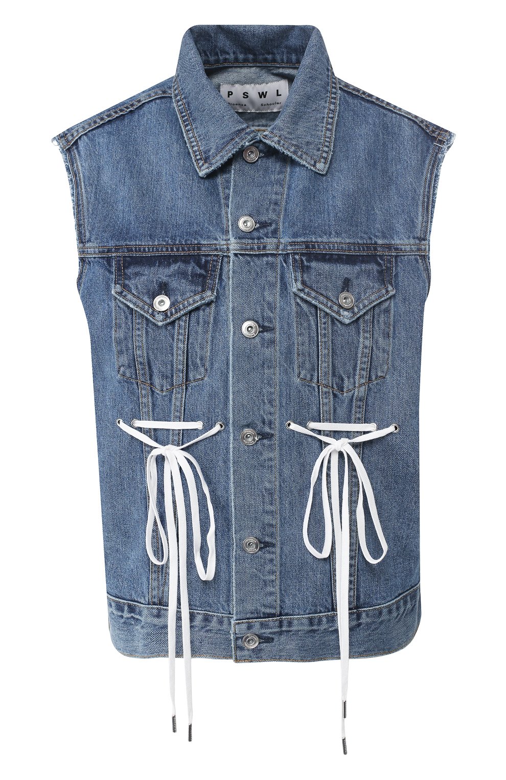Джинсовый жилет PROENZA SCHOULER, арт. WL1919074-DC028, фото 1