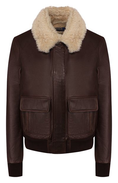Кожаная куртка POLO RALPH LAUREN, арт. 211765296, фото 1