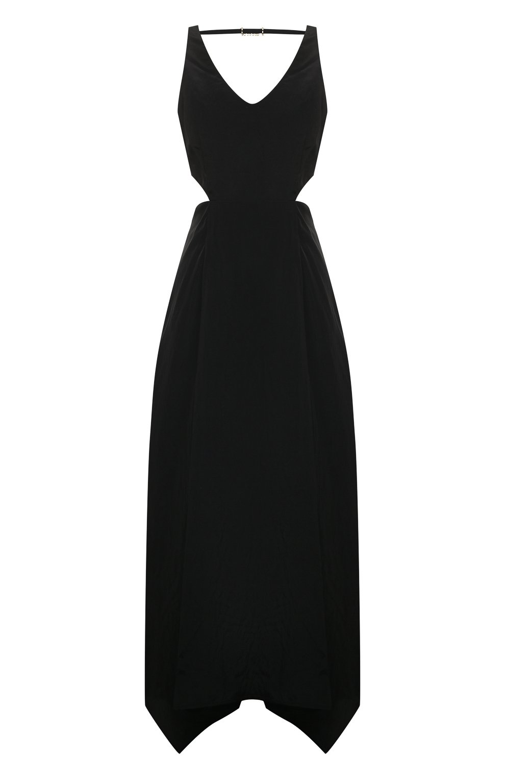 Платье из вискозы JUUN.J черного цвета по цене 97250 руб., арт. JW3571W555, фото 1 Платье из вискозы JUUN.J, арт. JW3571W555, фото 1