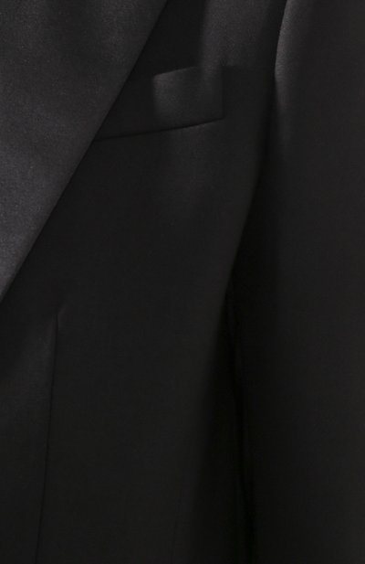 Жакет из смеси шерсти и шелка ALEXANDER MCQUEEN, арт. 612810/QJAAA, фото 5