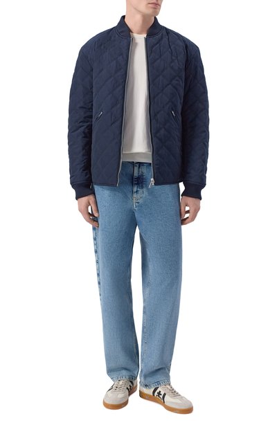 Двусторонняя куртка BOSS темно-синего цвета по цене 67950 руб., арт. 50553623, фото 2 Двусторонняя куртка BOSS, арт. 50553623, фото 2