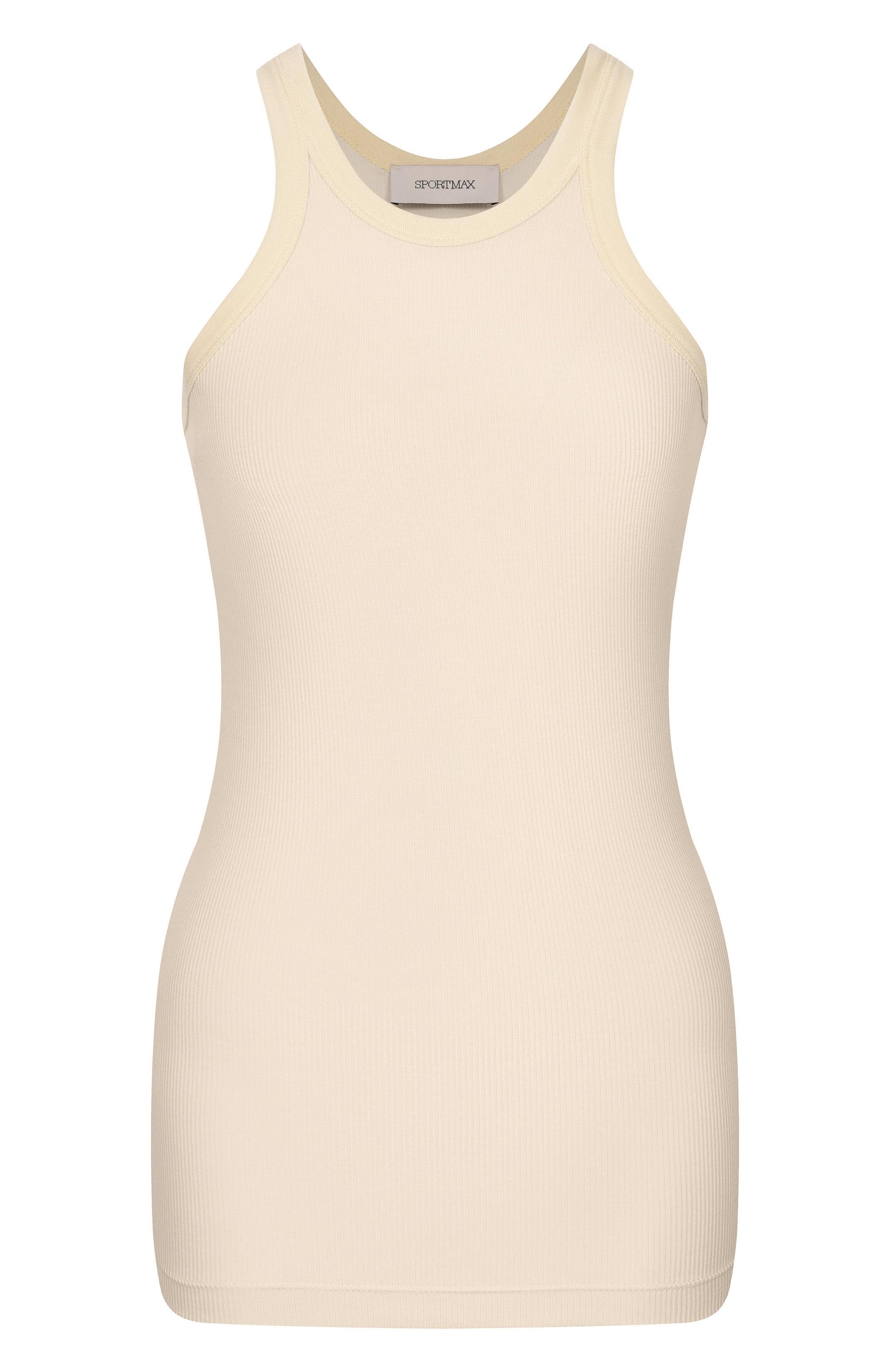 Майка из хлопка и шелка SPORTMAX, арт. SPXFUMAT0, фото 1