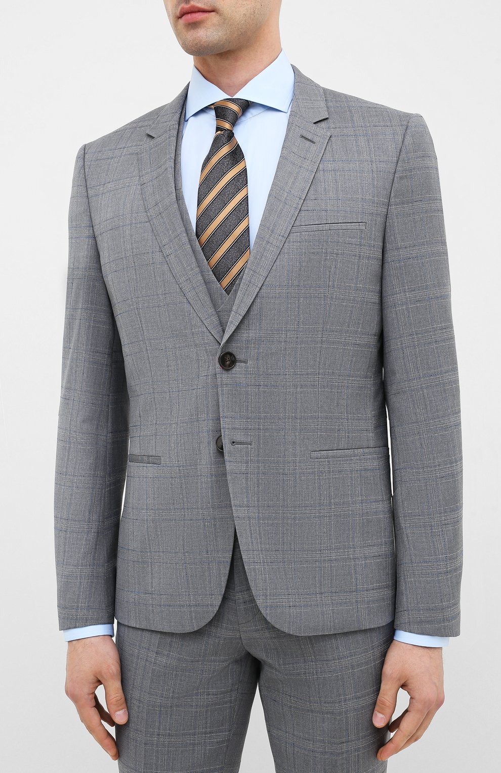 Шерстяной костюм-тройка HUGO, арт. 50432343, фото 2