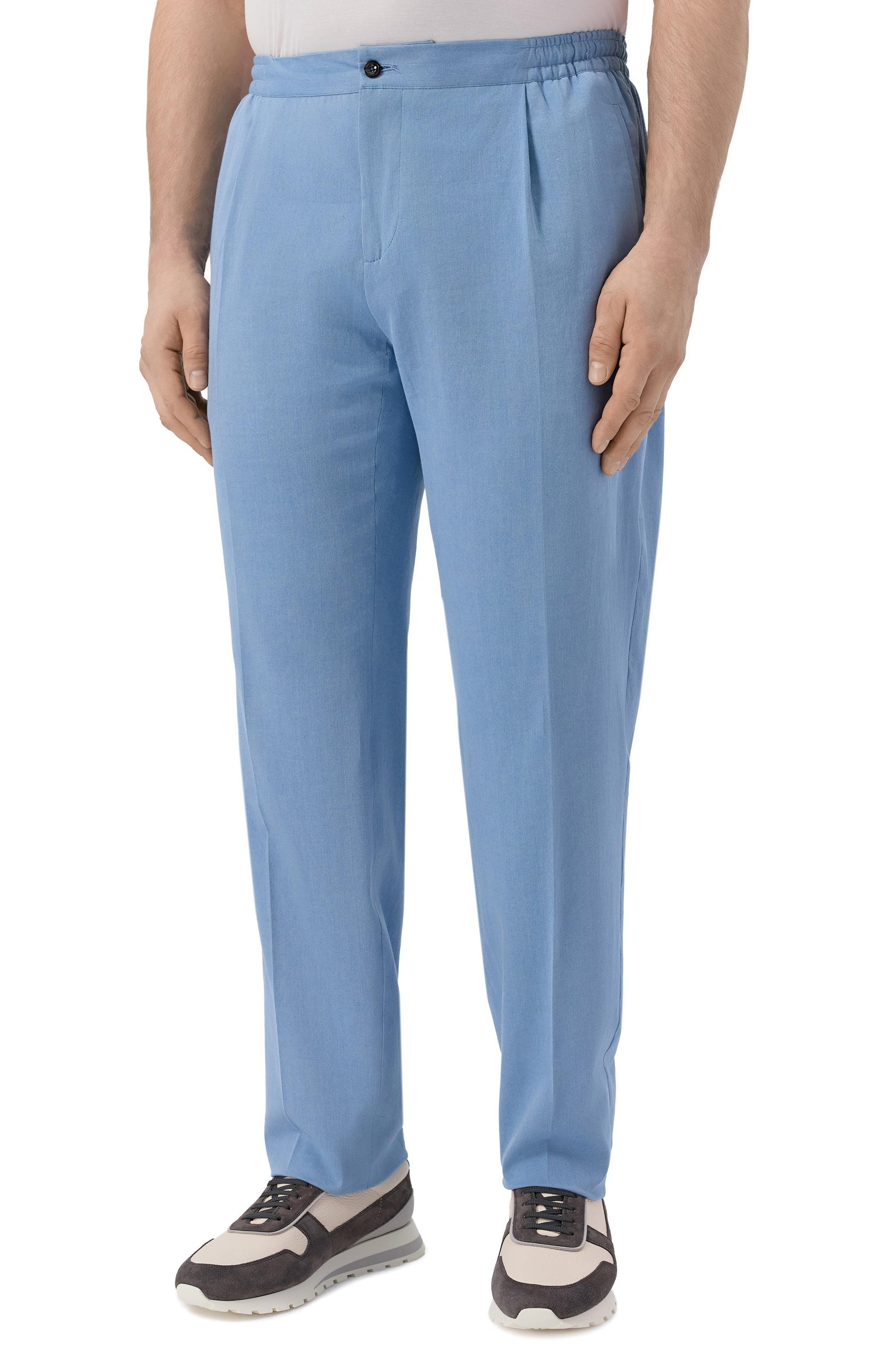 Хлопковые брюки KITON, арт. UPN01H09695, фото 3