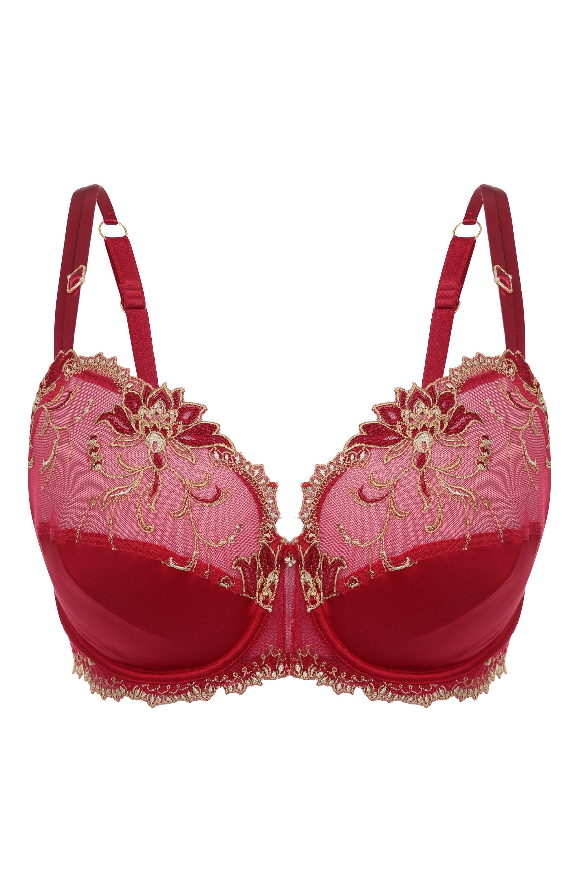 Бюстгальтер LISE CHARMEL красного цвета по цене 25970 руб., арт. ACJ6030, фото 1 Бюстгальтер LISE CHARMEL, арт. ACJ6030, фото 1