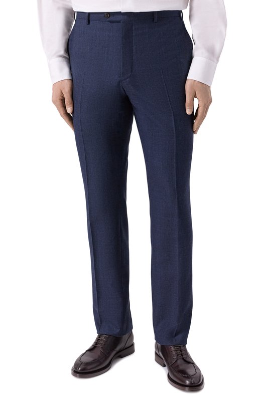 Шерстяной костюм Corneliani 266008-2617309_SET Синий  266008-2617309_SET Фото 4