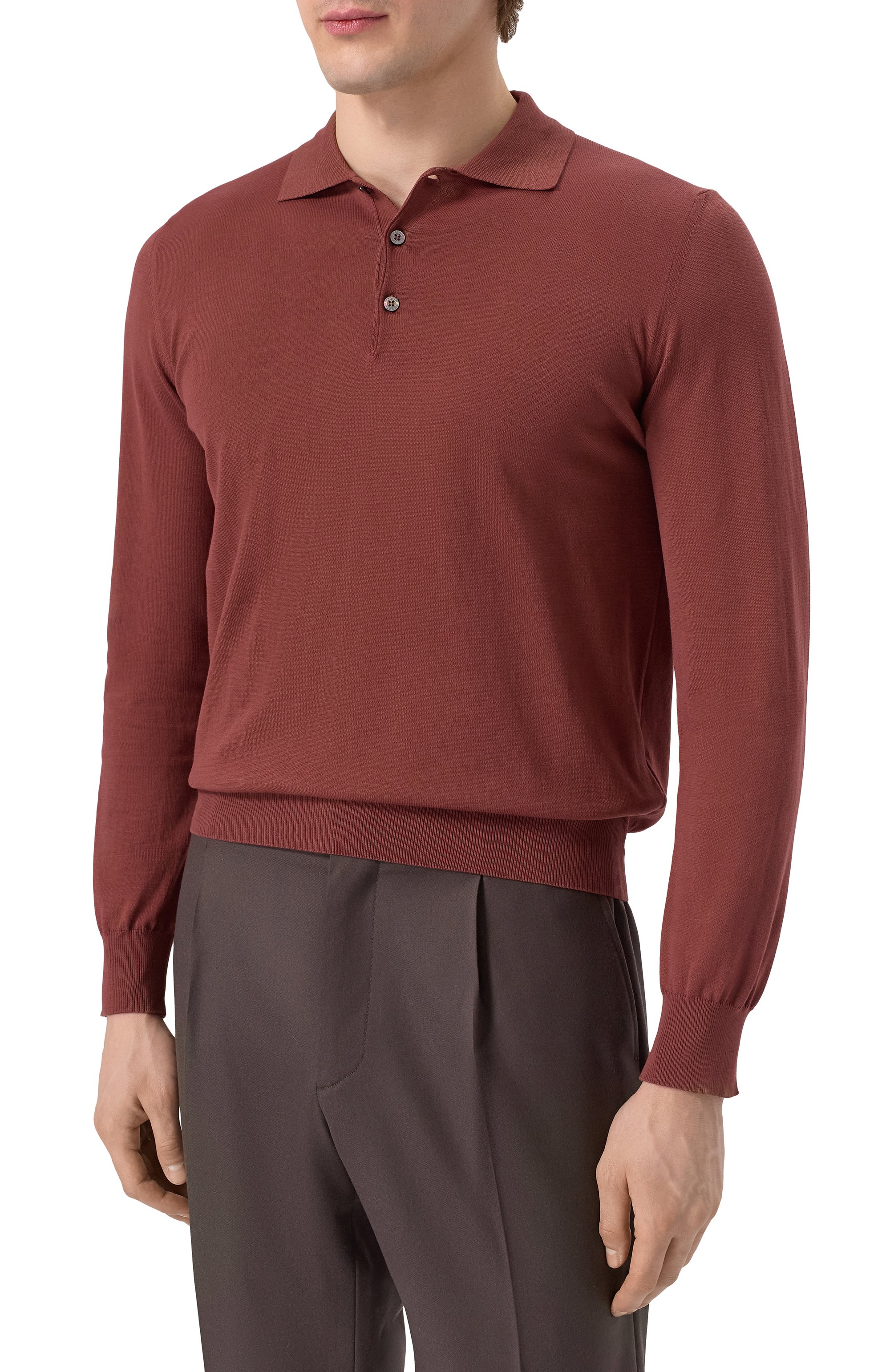 Хлопковое поло CANALI, арт. C0017/MK00145, фото 3