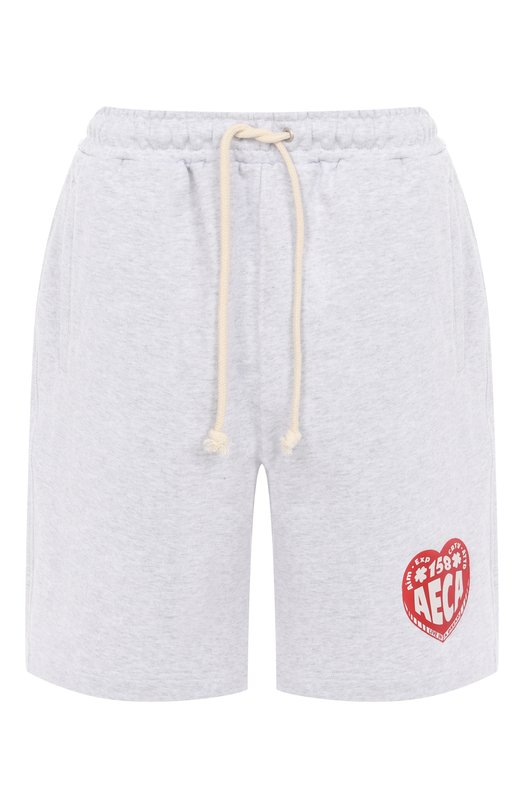 Хлопковые шорты AECA WHITE AWCMSSBDBSSOV002C0.LIGHT GREY (M) Серый AWCMSSBDBSSOV002C0.LIGHT GREY (M)
