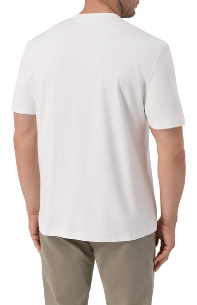 Футболка из вискозы и хлопка BRUNELLO CUCINELLI, арт. MR8061336W, фото 4