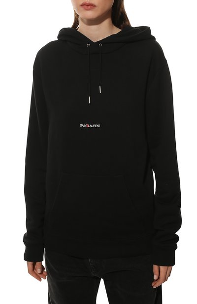 Хлопковое худи SAINT LAURENT, арт. 464343/YB2EZ, фото 3