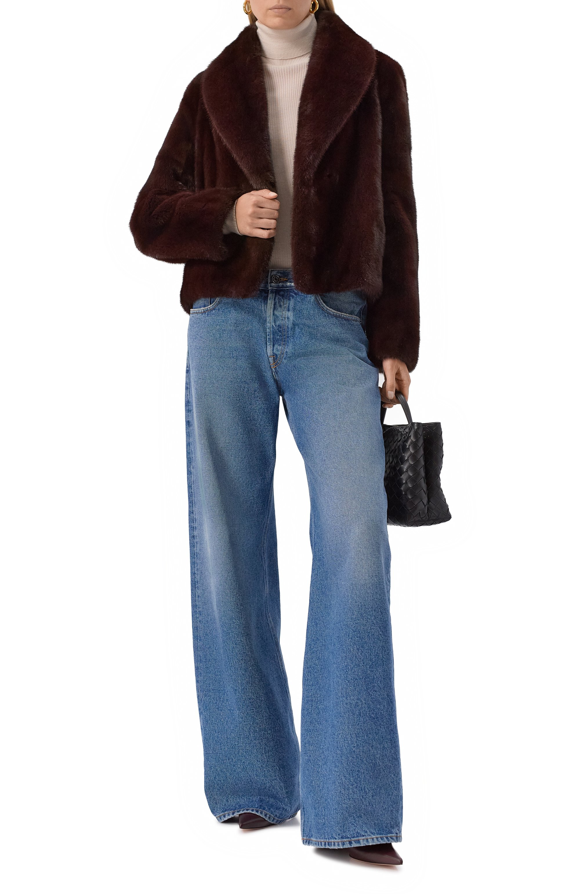 Шуба из норки YVES SALOMON, арт. 25WYV30762VMLX/A6074, фото 2