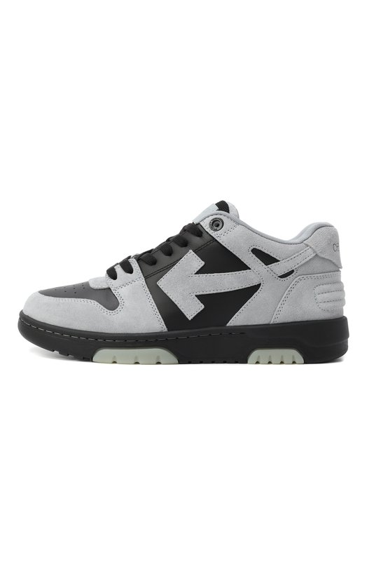 Замшевые кеды Out of Office Off-White 0MIA189S25LEA0070510 Серый  0MIA189S25LEA0070510 Фото 4