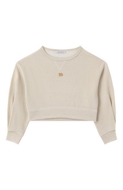Свитшот из вискозы и шелка DOLCE & GABBANA, арт. L5JWB0/G700U/2-6