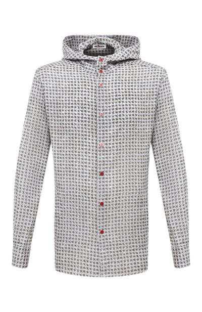 Мужская хлопковая рубашка KITON, арт. UMCMARH08909