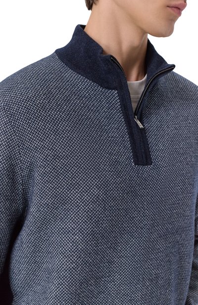 Джемпер из шерсти и хлопка BOSS, арт. 50549976, фото 5