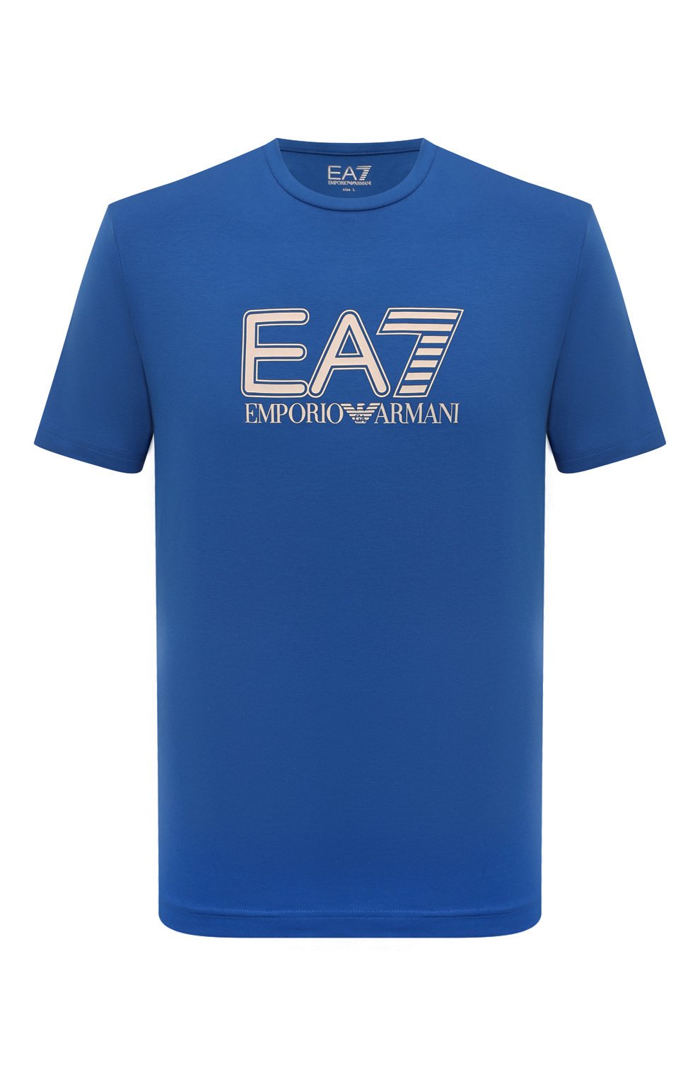 Хлопковая футболка EA7, арт. 6DPT62/PJVQZ/L, фото 1