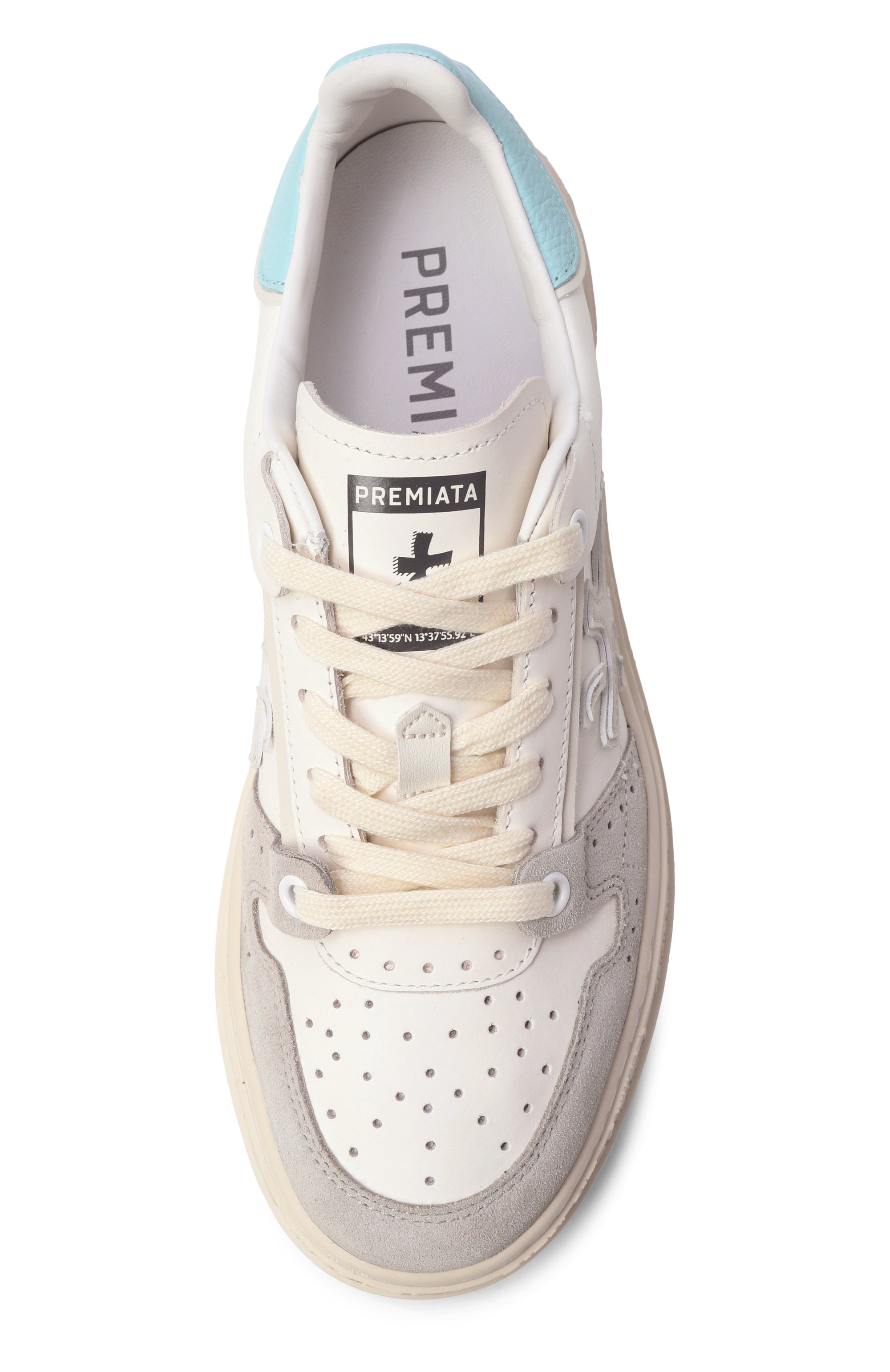 Кожаные кеды quinn-d PREMIATA, арт. QUINND/VAR 8213, фото 6