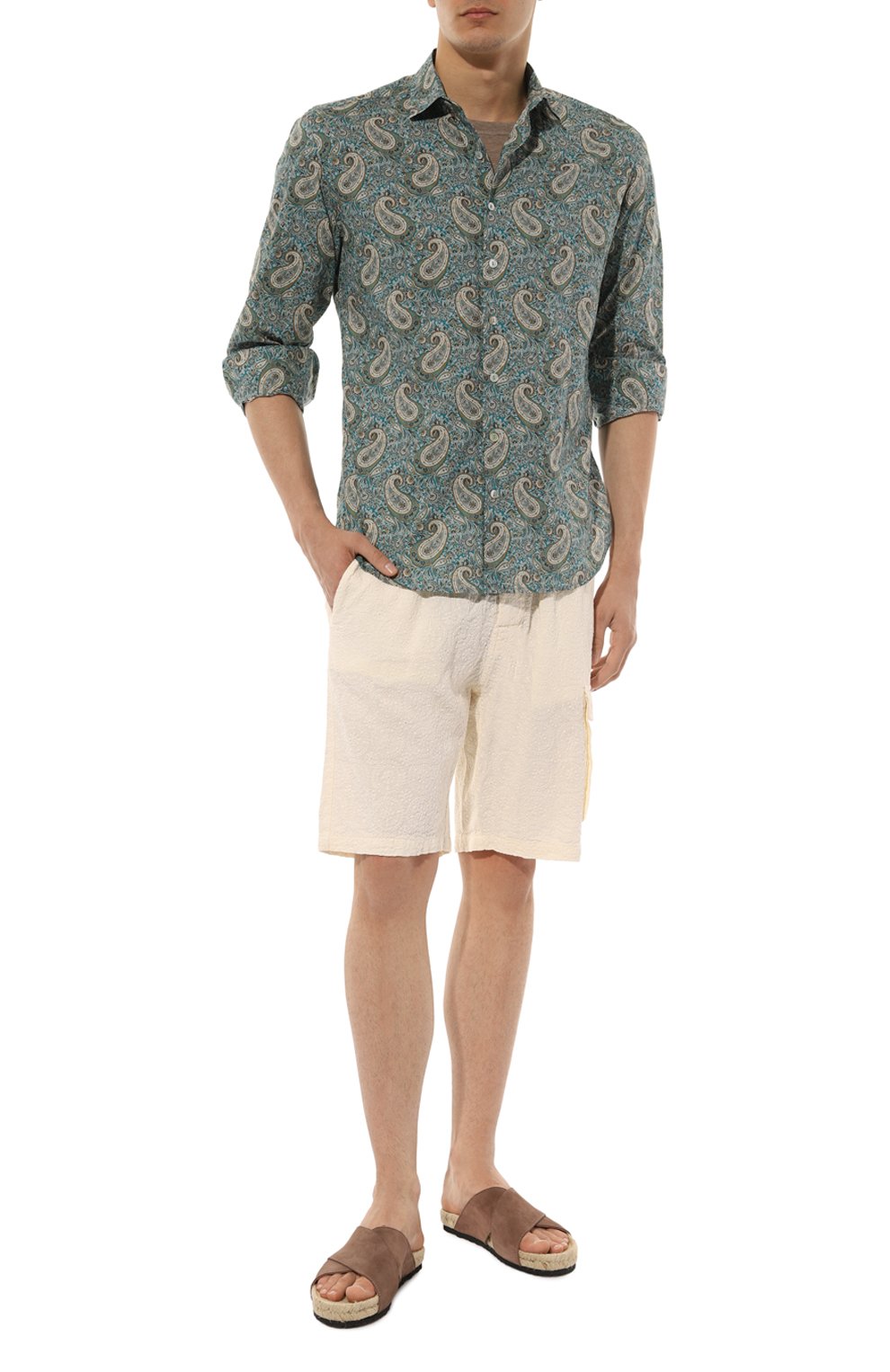 Льняные шорты MC2 SAINT BARTH, арт. STBM/MARSEILLE/00844F, фото 2