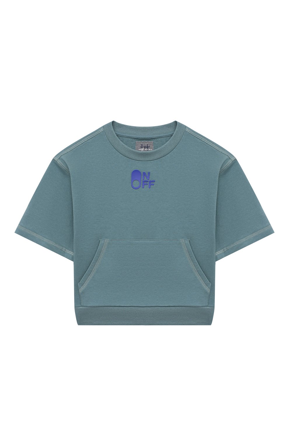 Хлопковая футболка IL GUFO, арт. P22MF227M0030/10A-14A, фото 1